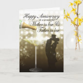 義母と義父の記念日カード カード (黄色い花)