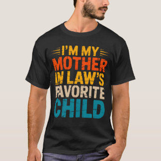 義母に溺愛される子供 面白いパパ・ママギフト Tシャツ