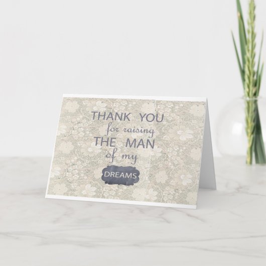 義母のための完全なギフト カード (正面)