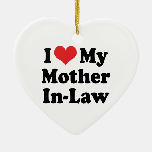 義母のオーナメント セラミックオーナメント (正面)