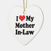 義母のオーナメント セラミックオーナメント (左)