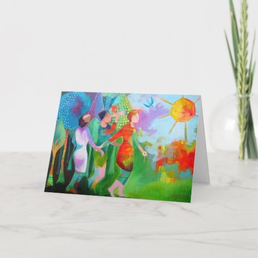 義母のグリーティングカードの旅 カード (正面)