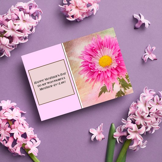 義母のデイジーに母の日を幸せに シーズンカード