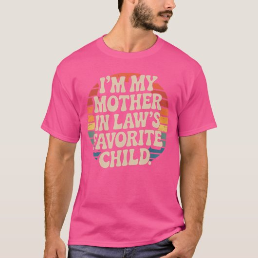 義母の好きな子です 私はママの好きな子 Tシャツ (正面)