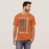 義母の推し子 アメリカ国旗 母 Tシャツ (正面フル)