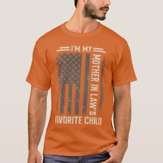 義母の推し子 アメリカ国旗 母 Tシャツ