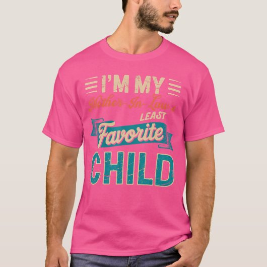 義母の最も嫌いな子供です ファニー ファ Tシャツ (正面)