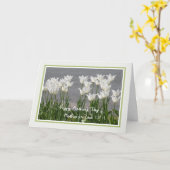 義母の母の日のカード白いチューリップ カード (黄色い花)