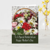 義母の母の日のカード カード (黄色い花)