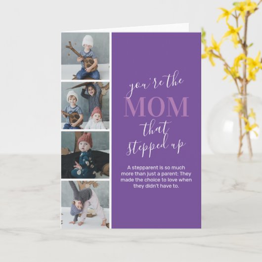 義母の母の日の写真カード カード (黄色い花)