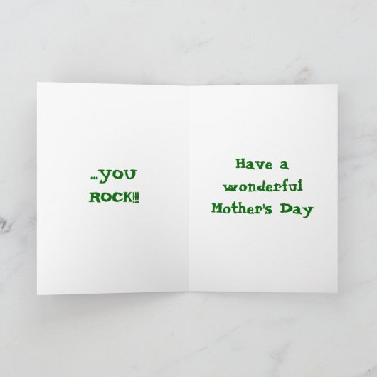 義母の母の日カード カード (内部)