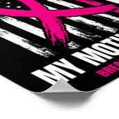 義母の母乳癌の認識度アメリカ ポスター (角)