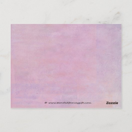 義母の祈りの言葉のバージョン2 ポストカード (裏面)