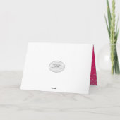 義母の誕生日水玉模様 カード (裏面)