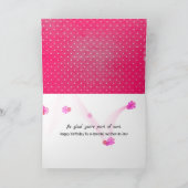 義母の誕生日水玉模様 カード (内部)