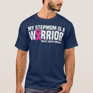 義母は戦士の乳がん認識度 Tシャツ