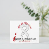 義母を支える肺がん ポストカード (スタンド正面)