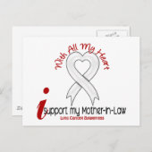 義母を支える肺がん ポストカード (正面/裏面)