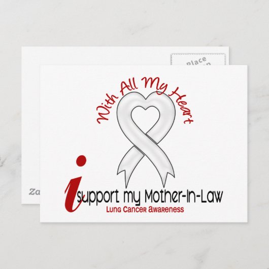 義母を支える肺がん ポストカード (正面/裏面)