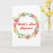 義母世界最大級の義母の日 カード (黄色い花)