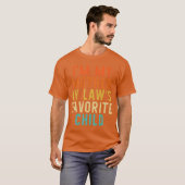 義母+お気に入りの子供+面白い+両親 Tシャツ (正面フル)