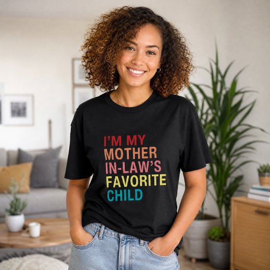 義母+お気に入りの子供 Tシャツ