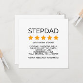 義父の日または義父の誕生日 カード (正面/裏面インサイチュ)