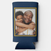 義父の父最高の日賞与パパ スリム缶クーラー (裏面)