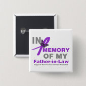 義父の膵臓がんの記憶の中で 缶バッジ (正面&裏面)