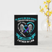 義父の自殺に対する意識向上 カード (黄色い花)