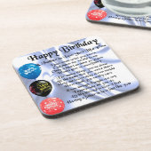 義父の詩-ハッピーバースデー コースター (左側)