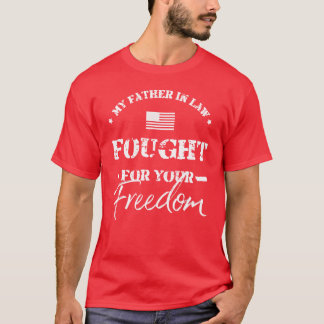 義父は退役軍人ヴィンテージ Tシャツ