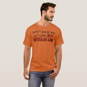 義父みたいなことをさせないで Tシャツ ギフト (正面フル)