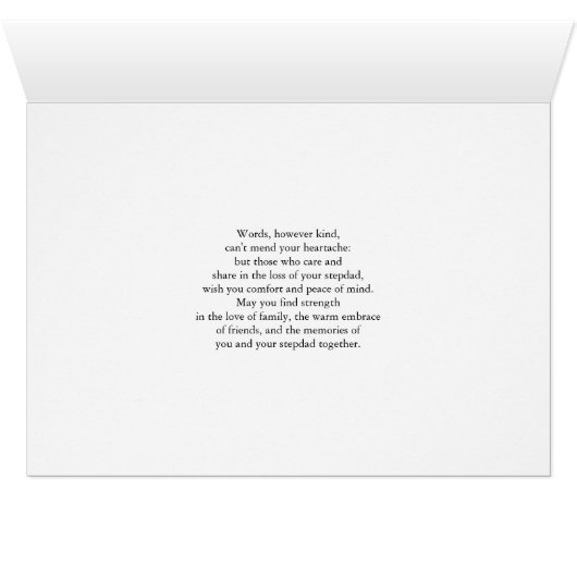 義父を失った悔やみや弔慰を持って (内部横(下))