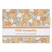 義父を失った悔やみや弔慰を持って (正面横)