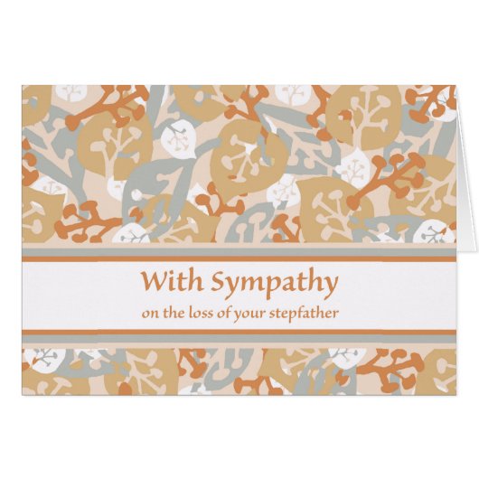 義父を失った悔やみや弔慰を持って (正面横)