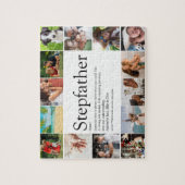 義父、義父の定義14写真おもしろい ジグソーパズル (縦)