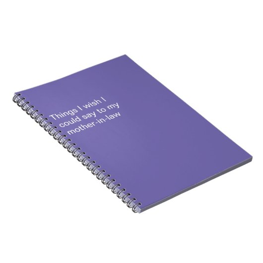 義理おもしろいの母に言えたらいいこと ノートブック (右側)
