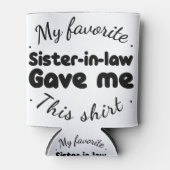 義理お気に入りのの姉がこのシ与えャツ 缶クーラー (正面)