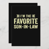 義理お気に入りのの息子おもしろいだ シーズンカード (正面/裏面)