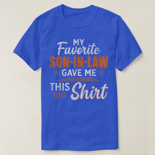 義理お気に入りのの息子に与えこのおもしろい名を Tシャツ (デザイン正面)