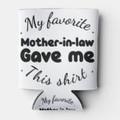 義理お気に入りのの母がこのシ与えャツ 缶クーラー (正面)