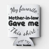 義理お気に入りのの母がこのシ与えャツ 缶クーラー (裏面)