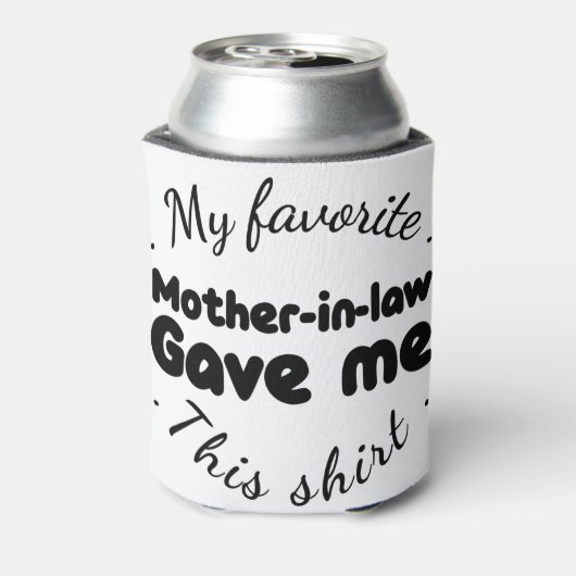 義理お気に入りのの母がこのシ与えャツ 缶クーラー (缶裏面)