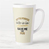 義理お気に入りの姉こ与えこ カフェラテマグ (右)