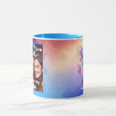 義理お気に入りの息子フォトメッセージモダン002 マグカップ (中央)