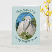 義理のお母さんの日のカード カード (黄色い花)