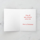 義理のクリスマスカード シーズンカード (内部)