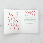 義理のクリスマスカード シーズンカード (内部)