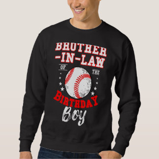 義理のブラザー誕生日ボーイテーマ スウェットシャツ
